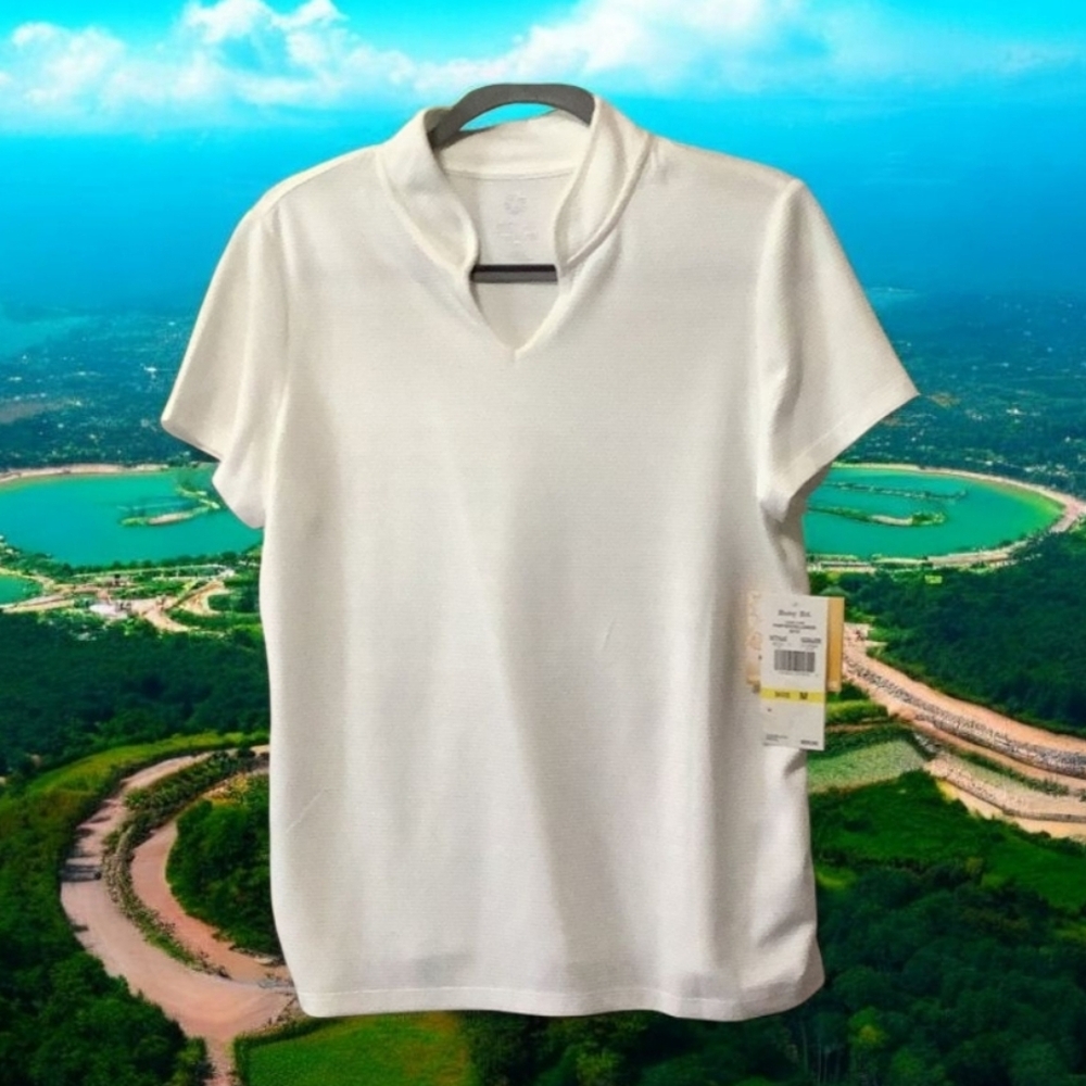 Ruby Rd golf or athletic top par excellence group NWT 50$ white size Med
